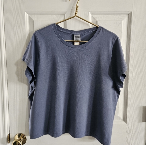 NWT Victorias Secret PINK Dreamer Cotton Tee - Picture 1 of 6
